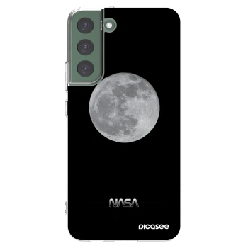 Picasee Samsung Galaxy S22+ 5G Hülle - Transparentes Silikon - Moon Minimal