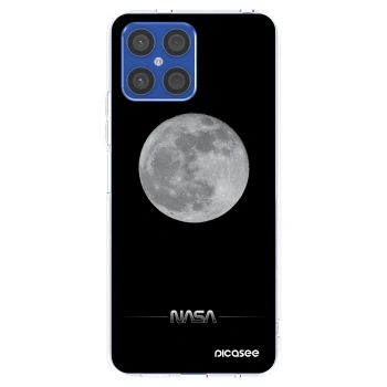 Picasee Honor X8 4G Hülle - Transparentes Silikon - Moon Minimal