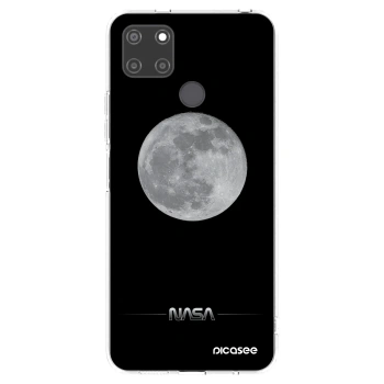 Picasee Realme C21Y Hülle - Transparentes Silikon - Moon Minimal