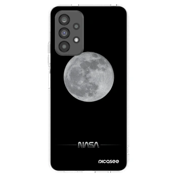 Picasee Samsung Galaxy A73 5G Hülle - Transparentes Silikon - Moon Minimal