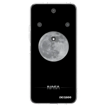Picasee Honor Magic5 Lite 5G Hülle - Transparentes Silikon - Moon Minimal