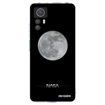 Picasee Xiaomi Redmi Note 12S Hülle - Transparentes Silikon - Moon Minimal