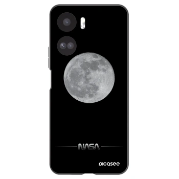 Picasee Honor 90 Lite 5G Hülle - Schwarzes Silikon - Moon Minimal