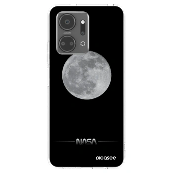 Picasee Honor X7a Hülle - Transparentes Silikon - Moon Minimal