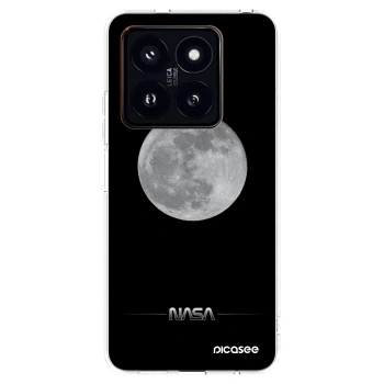 Picasee Xiaomi 14 Pro Hülle - Transparentes Silikon - Moon Minimal