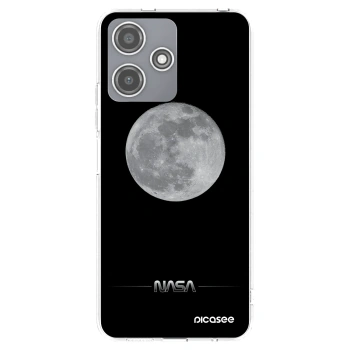 Picasee Xiaomi Redmi 12 5G Hülle - Transparentes Silikon - Moon Minimal