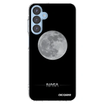 Picasee Samsung Galaxy A15 A156B 5G Hülle - Transparentes Silikon - Moon Minimal