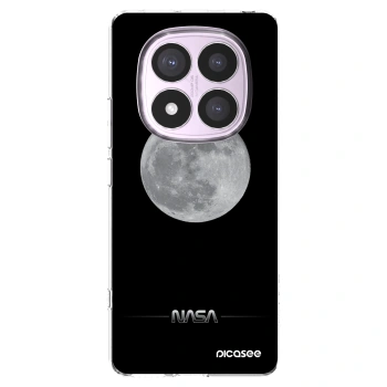 Picasee Xiaomi Redmi Note 14 Pro 5G Hülle - Transparentes Silikon - Moon Minimal