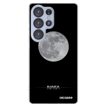 Picasee Samsung Galaxy S25 Ultra 5G Hülle - Transparentes Silikon - Moon Minimal