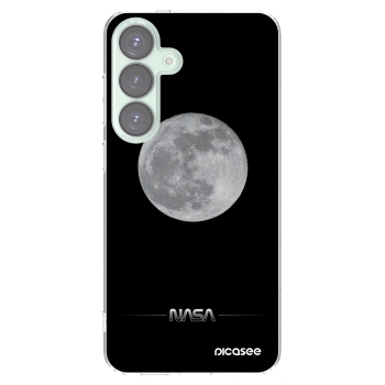 Picasee Samsung Galaxy S25+ 5G Hülle - Transparentes Silikon - Moon Minimal