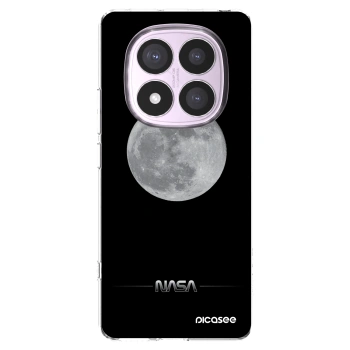 Picasee Xiaomi Redmi Note 14 Pro 4G Hülle - Transparentes Silikon - Moon Minimal