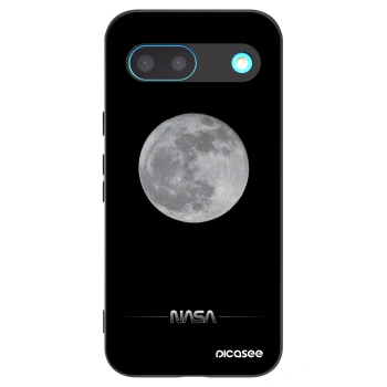 Picasee Google Pixel 8 Hülle - Schwarzes Silikon - Moon Minimal
