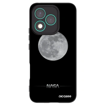 Picasee Honor 400 Lite 5G Hülle - Schwarzes Silikon - Moon Minimal