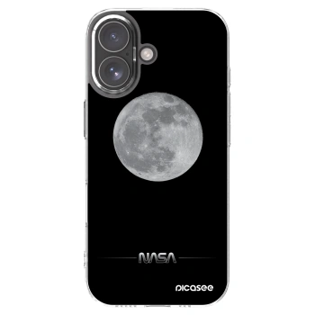Picasee Apple iPhone 17 Hülle - Transparentes Silikon - Moon Minimal