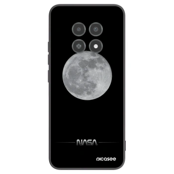Picasee Realme 12X Hülle - Schwarzes Silikon - Moon Minimal