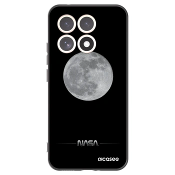 Picasee Xiaomi 15T Hülle - Schwarzes Silikon - Moon Minimal