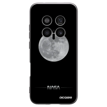Picasee Honor Magic8 Pro 5G Hülle - Schwarzes Silikon - Moon Minimal