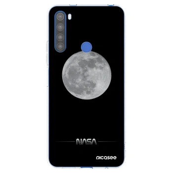 Picasee Xiaomi Redmi Note 8T Hülle - Transparentes Silikon - Moon Minimal