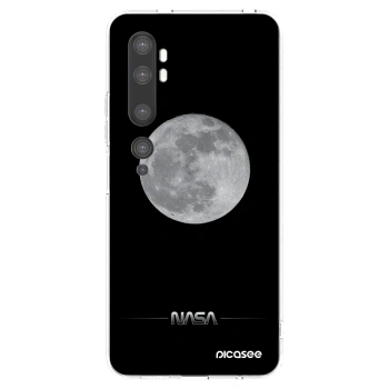 Picasee Xiaomi Mi Note 10 (Pro) Hülle - Transparentes Silikon - Moon Minimal