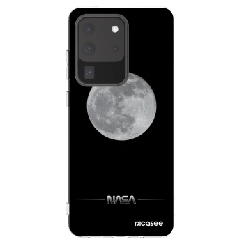 Picasee Samsung Galaxy S20 Ultra 5G G988F Hülle - Transparentes Silikon - Moon Minimal