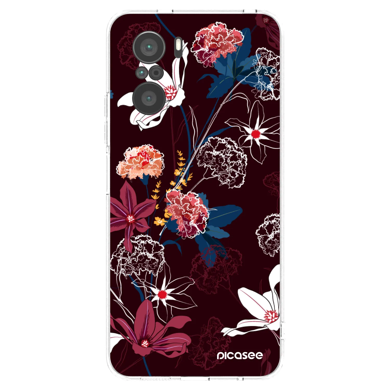 Picasee Xiaomi Poco F3 Hülle - Transparentes Silikon - Dark Meadow
