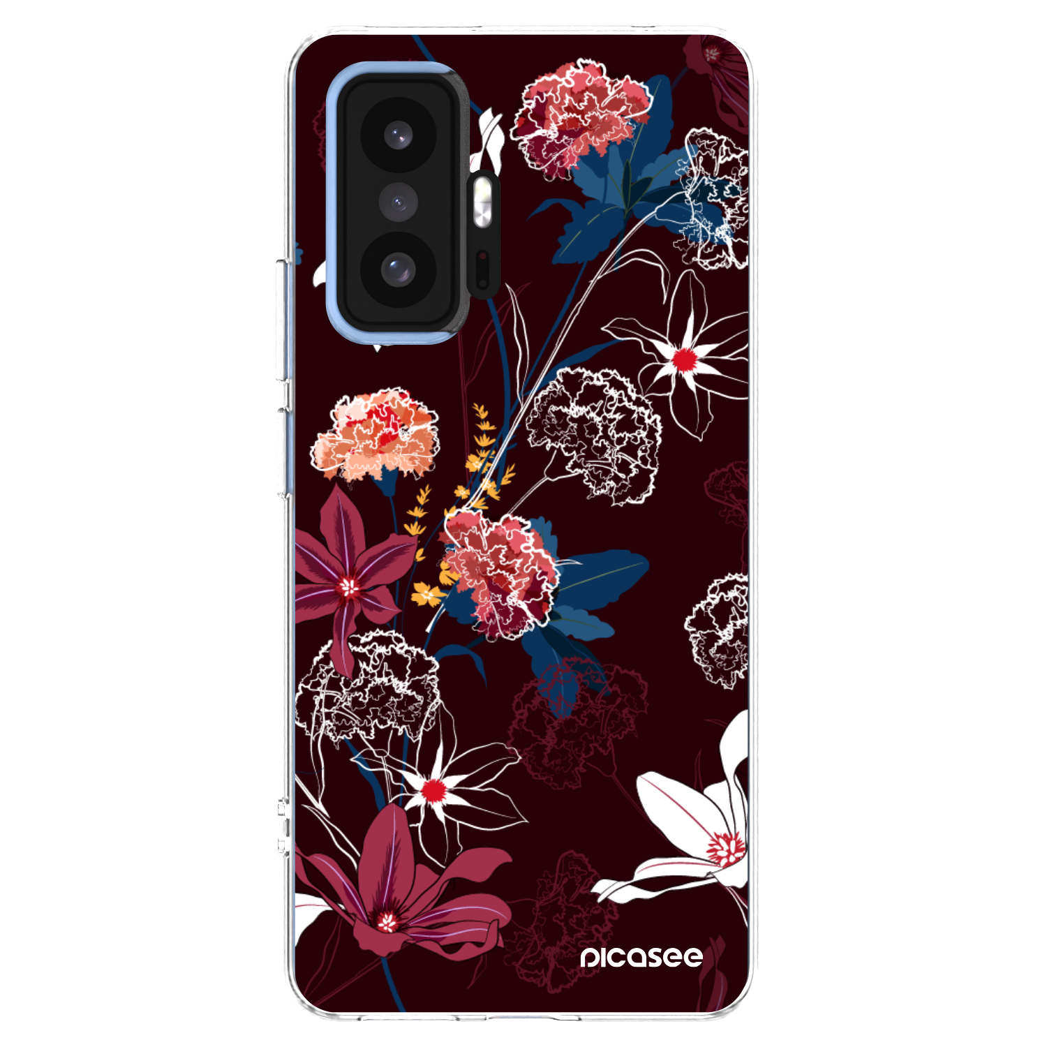 Picasee Xiaomi 11T Pro Hülle - Transparentes Silikon - Dark Meadow