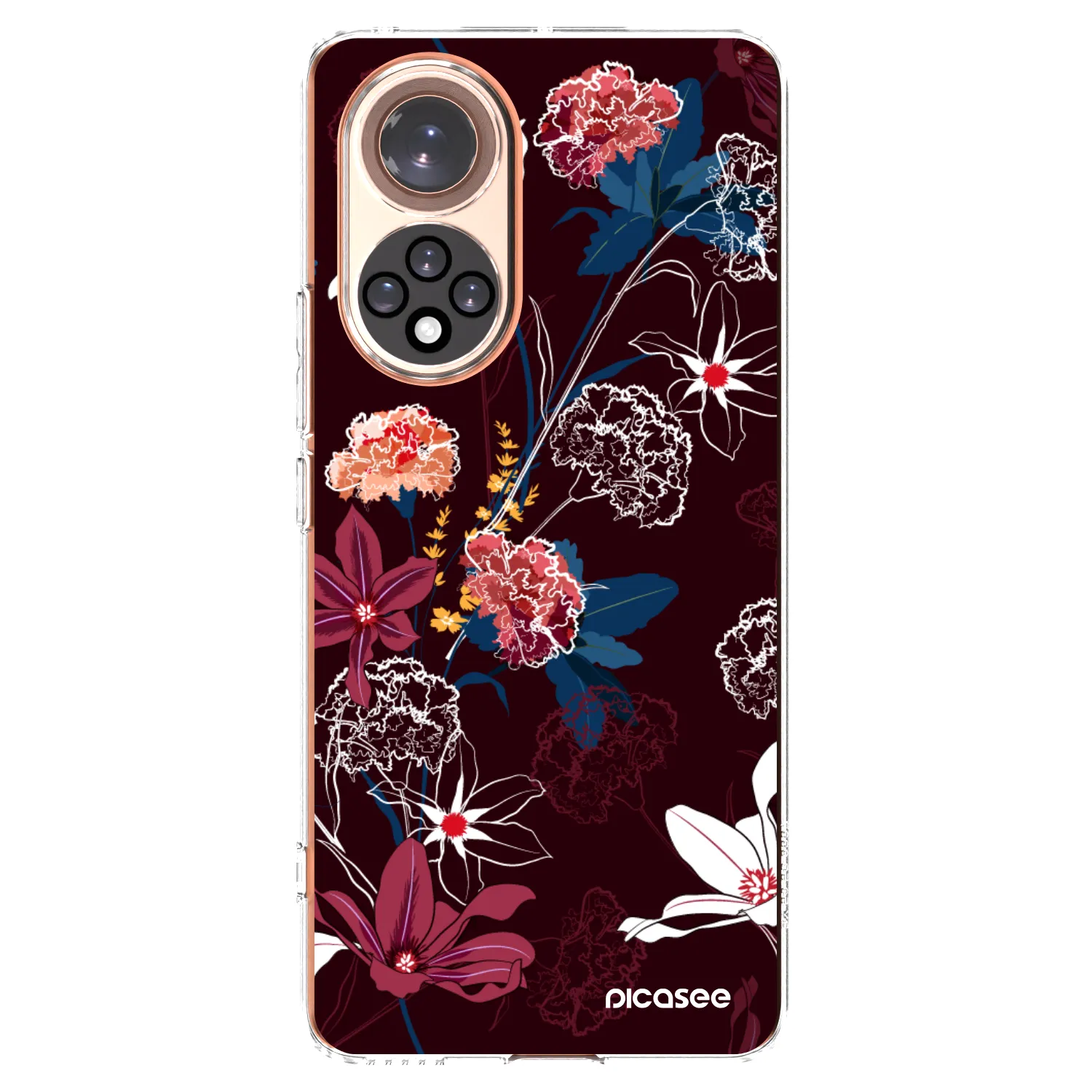 Picasee Honor 50 5G Hülle - Transparentes Silikon - Dark Meadow