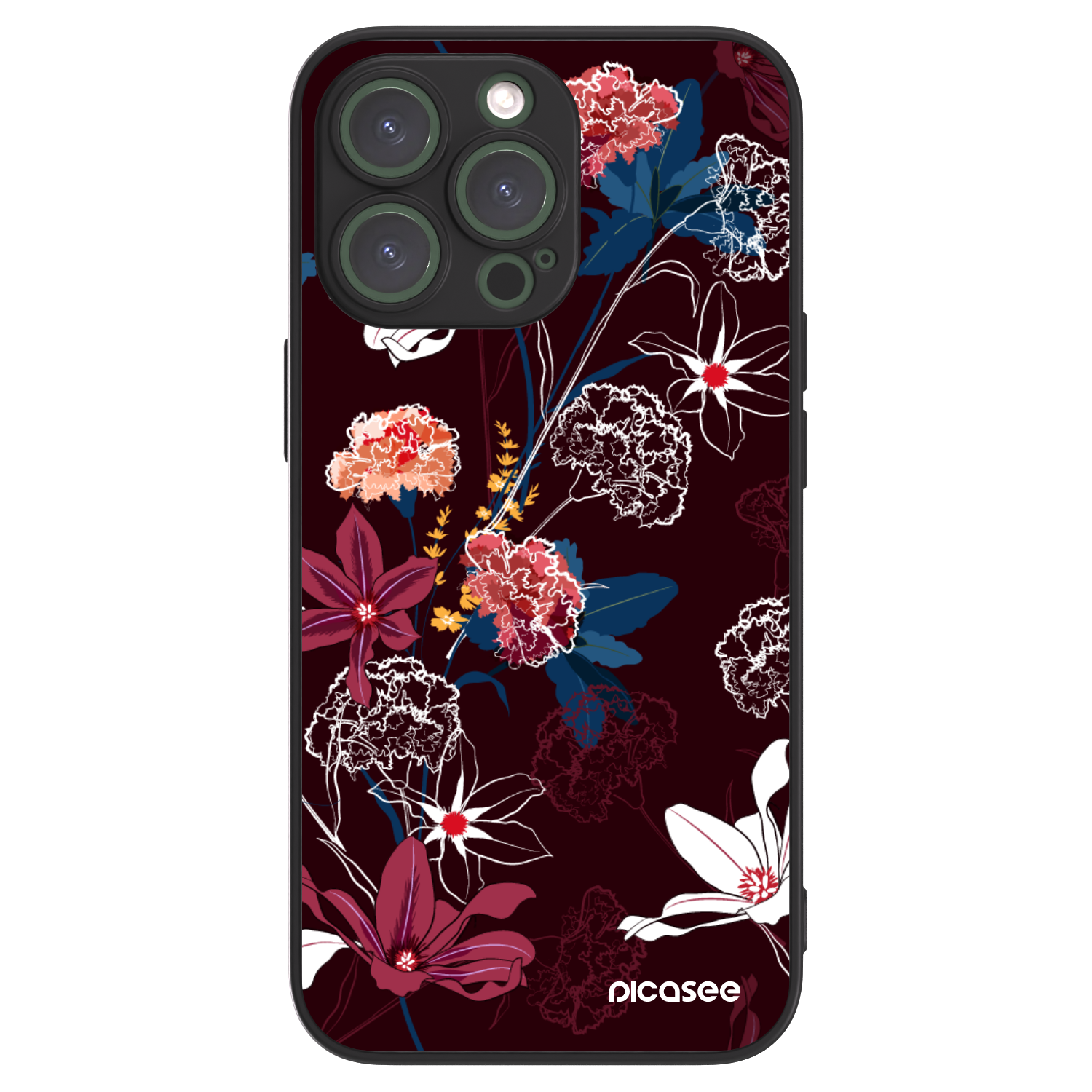Picasee ULTIMATE CASE MagSafe für Apple iPhone 13 Pro - Dark Meadow