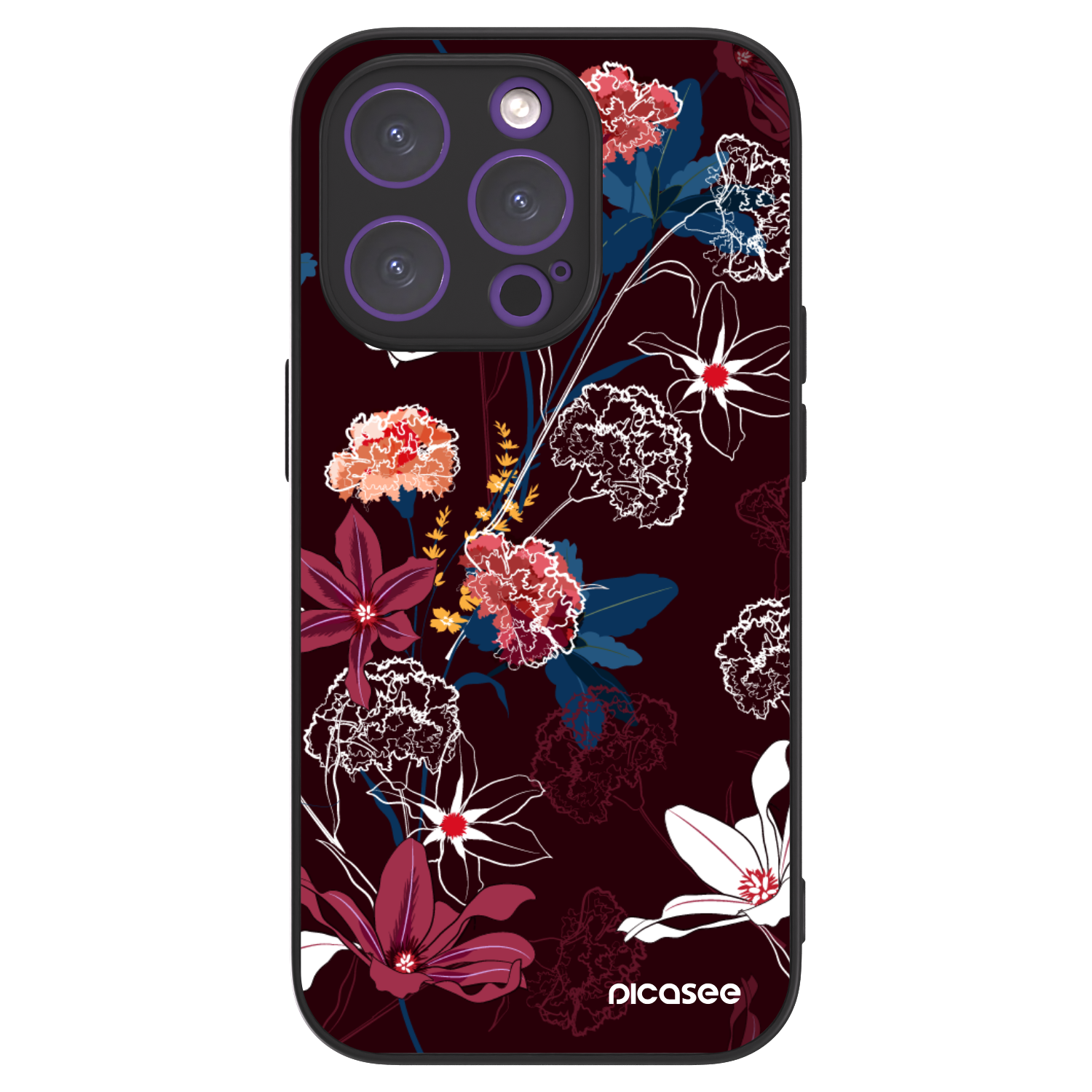 Picasee ULTIMATE CASE MagSafe für Apple iPhone 14 Pro - Dark Meadow