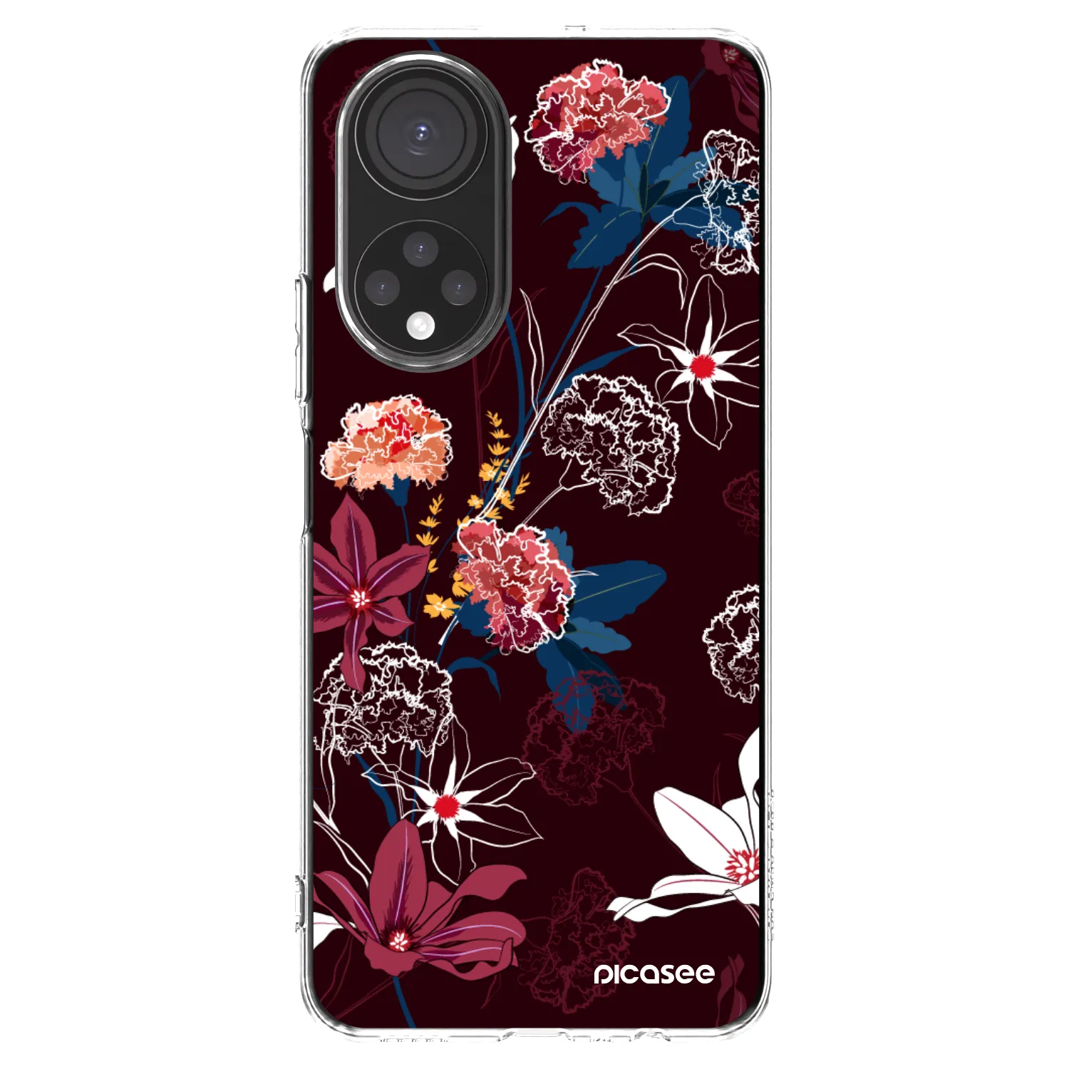 Picasee Honor X7 Hülle - Transparentes Silikon - Dark Meadow