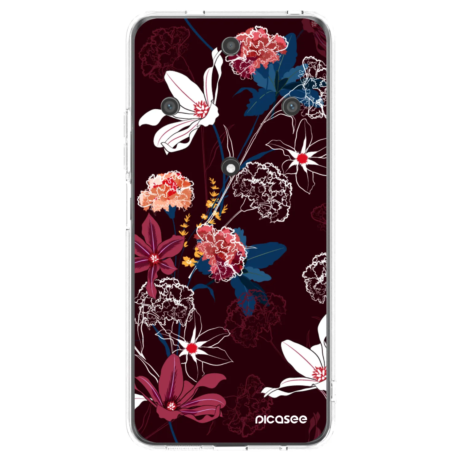 Picasee Honor Magic5 Lite 5G Hülle - Transparentes Silikon - Dark Meadow
