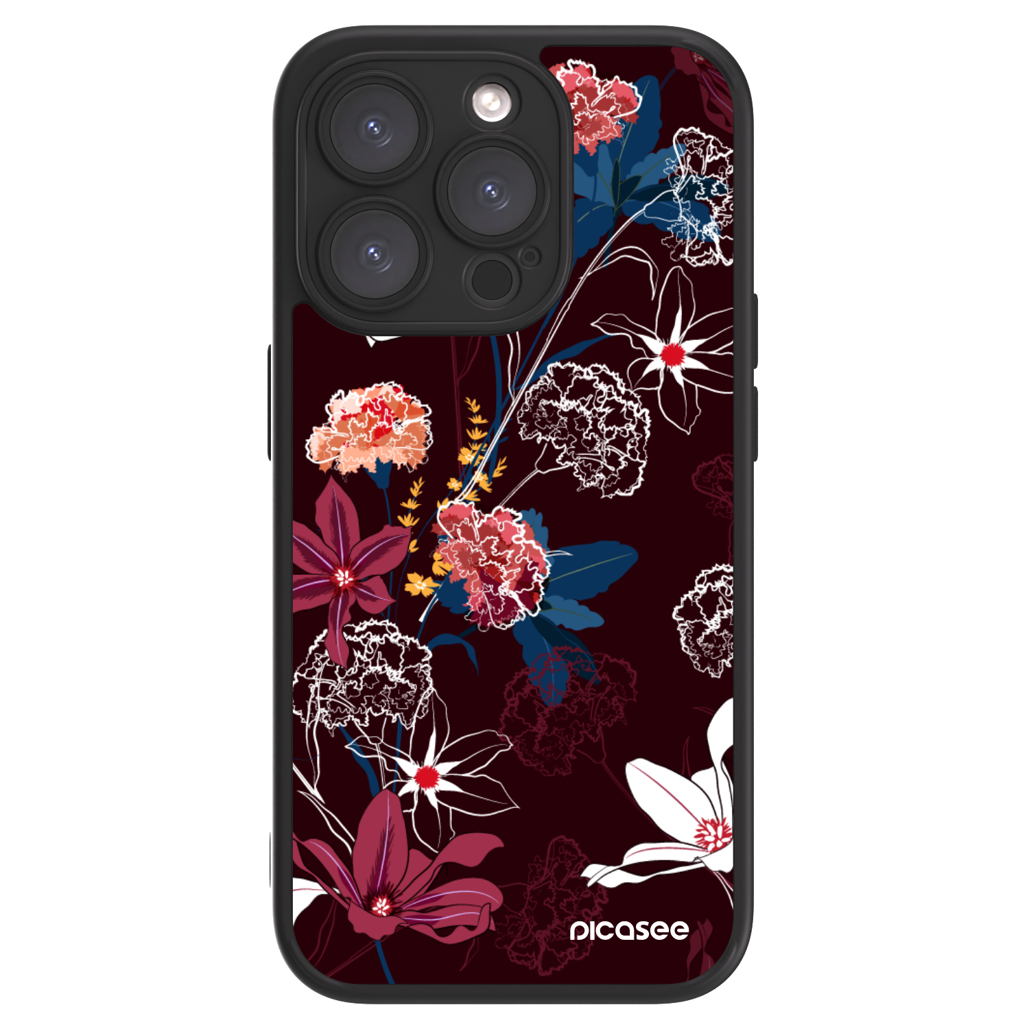 Picasee ULTIMATE CASE für Apple iPhone 15 Pro - Dark Meadow