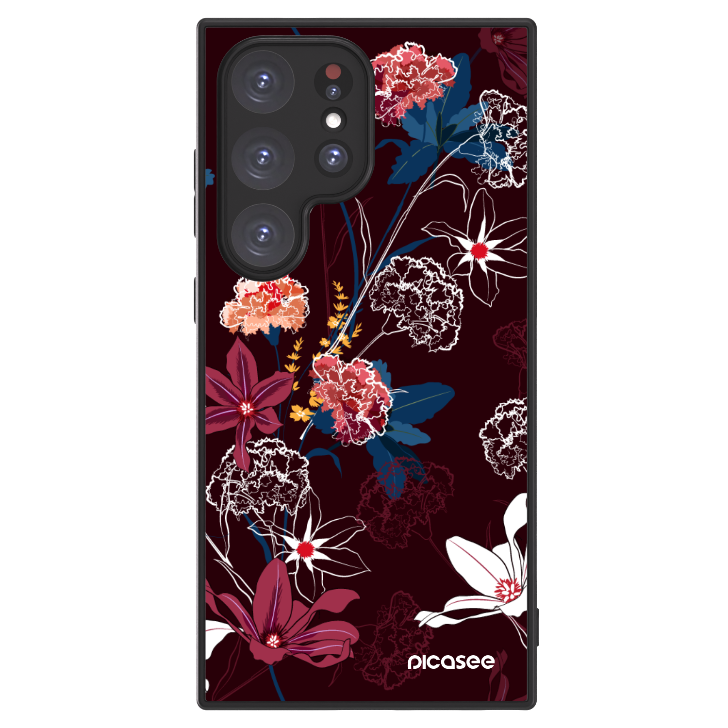 Picasee ULTIMATE CASE PowerShare für Samsung Galaxy S24 Ultra S928B 5G - Dark Meadow