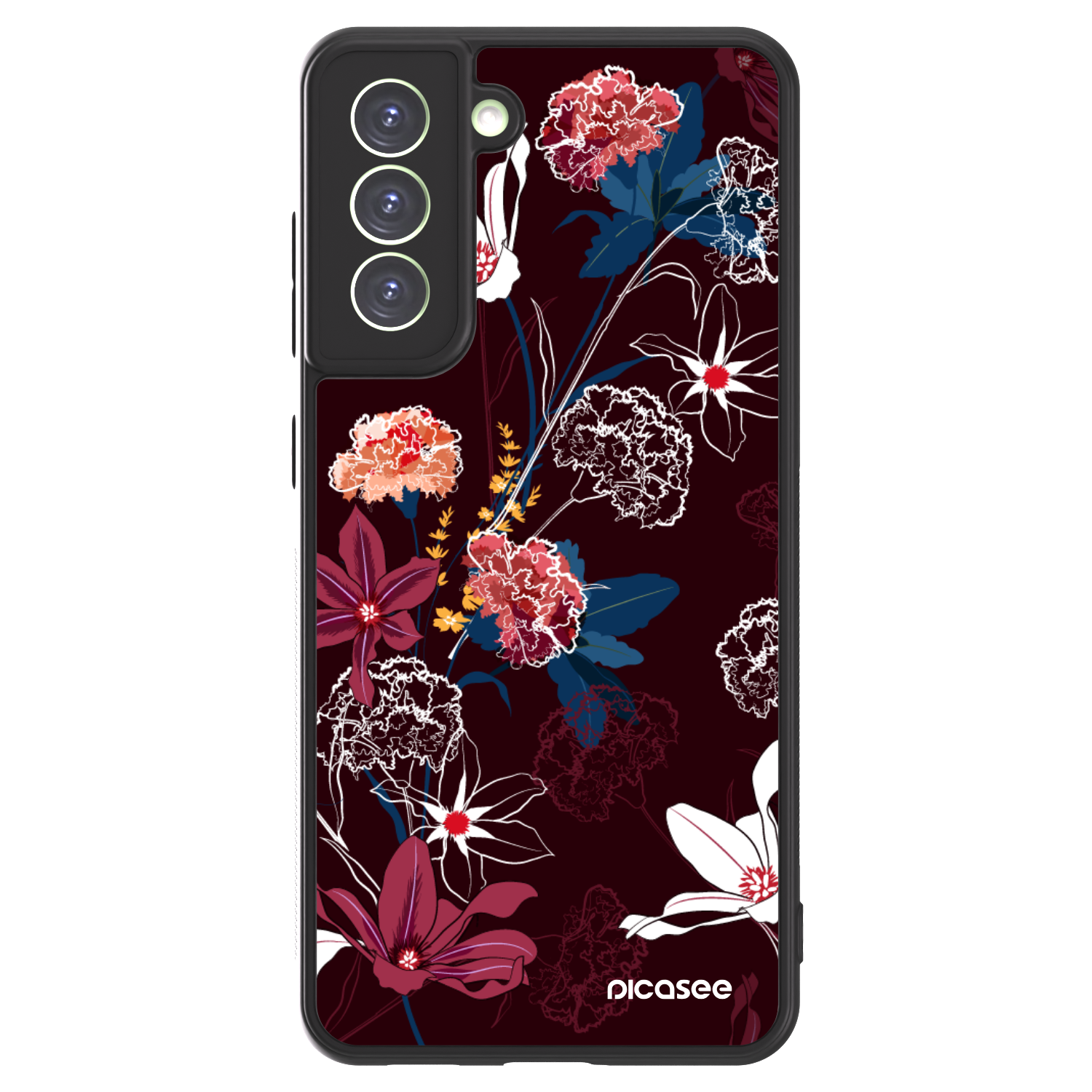 Picasee ULTIMATE CASE PowerShare für Samsung Galaxy S21 FE 5G - Dark Meadow