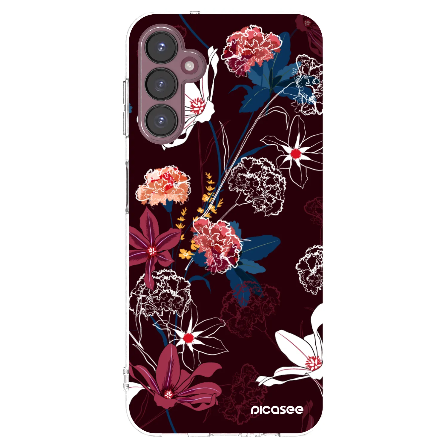 Picasee Samsung Galaxy A05s A057G Hülle - Transparentes Silikon - Dark Meadow