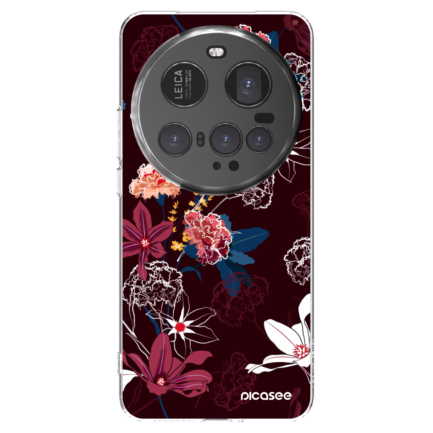 Picasee Xiaomi 15 Ultra Hülle - Transparentes Silikon - Dark Meadow