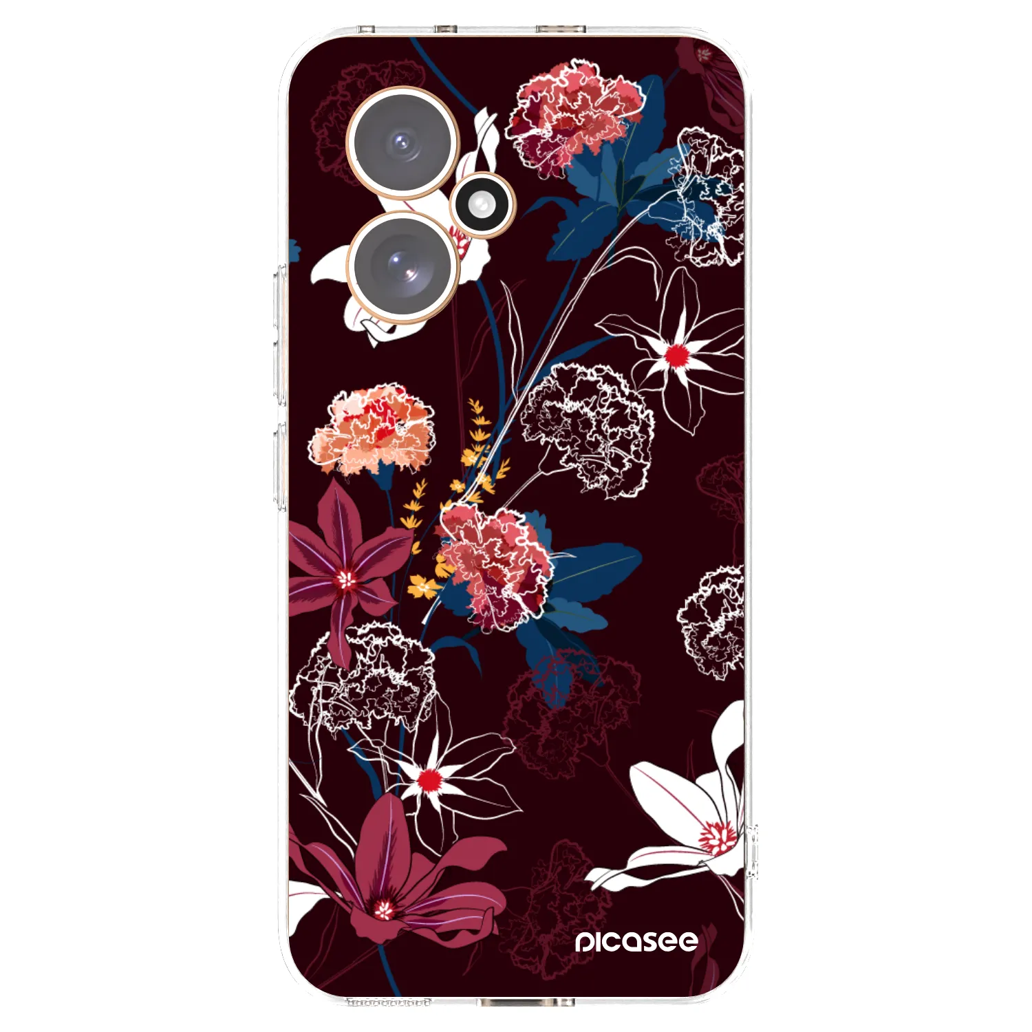 Picasee Honor 400 5G Hülle - Transparentes Silikon - Dark Meadow