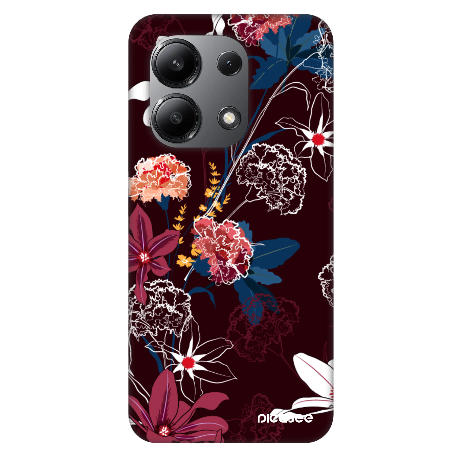 Picasee Fashion Case für Xiaomi Redmi Note 13 4G - Dark Meadow