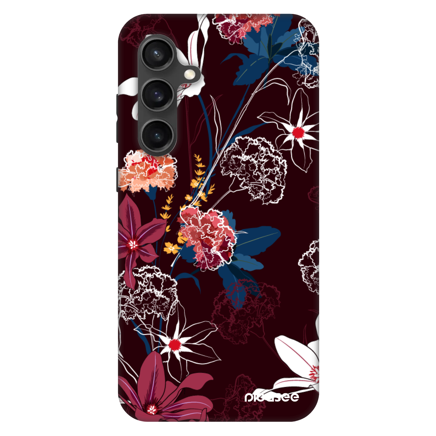 Picasee Fashion Case für Samsung Galaxy S24 FE S721B - Dark Meadow