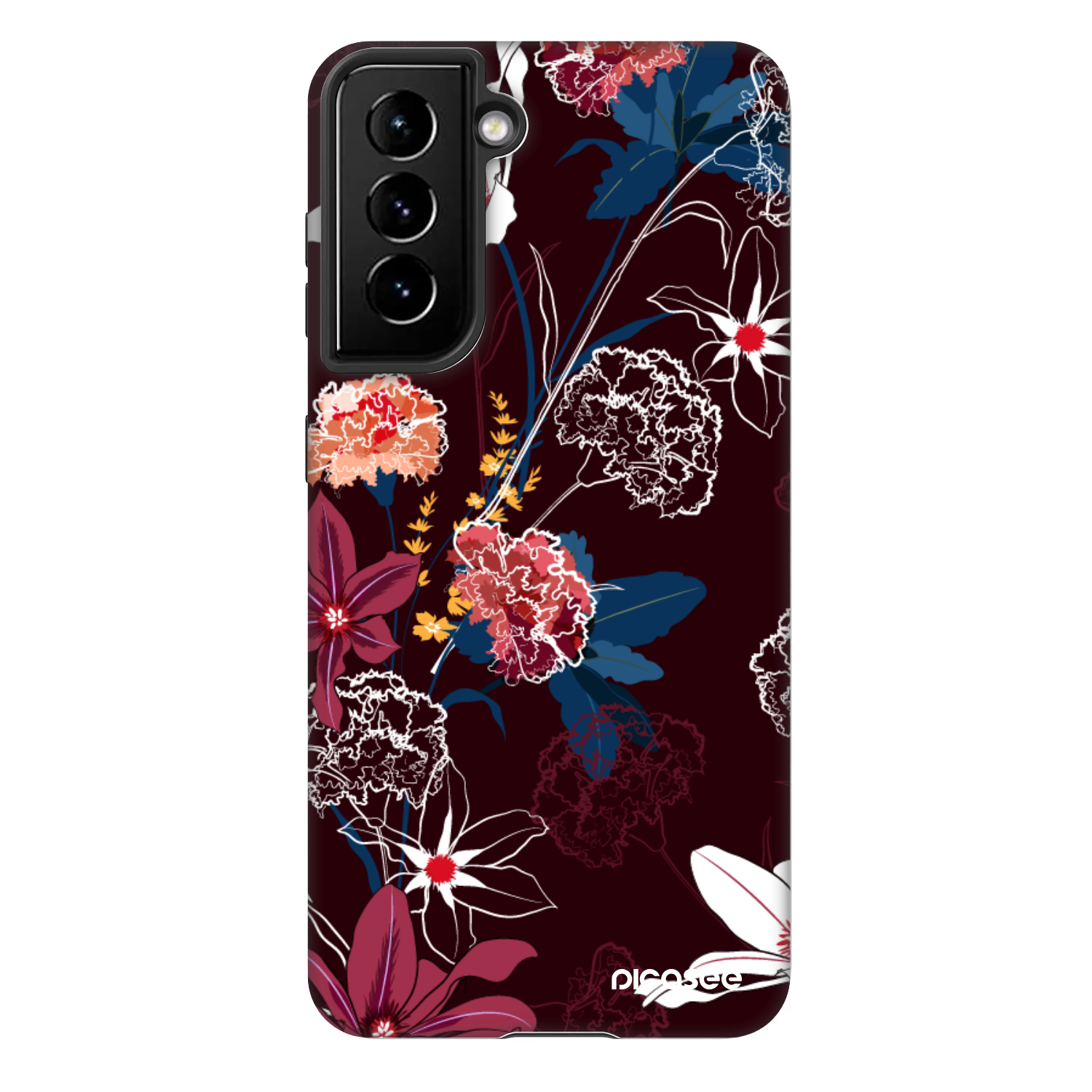 Picasee Fashion Case für Samsung Galaxy S21 FE 5G - Dark Meadow