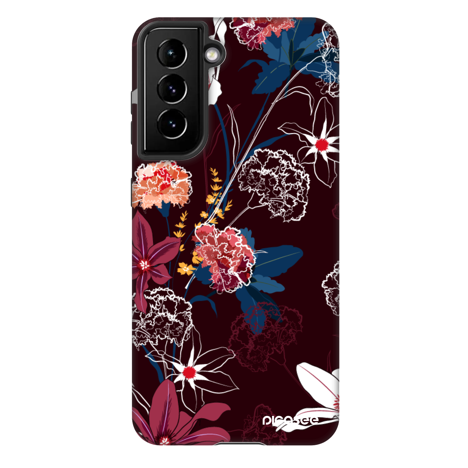 Picasee Fashion Case für Samsung Galaxy S21 5G G991B - Dark Meadow