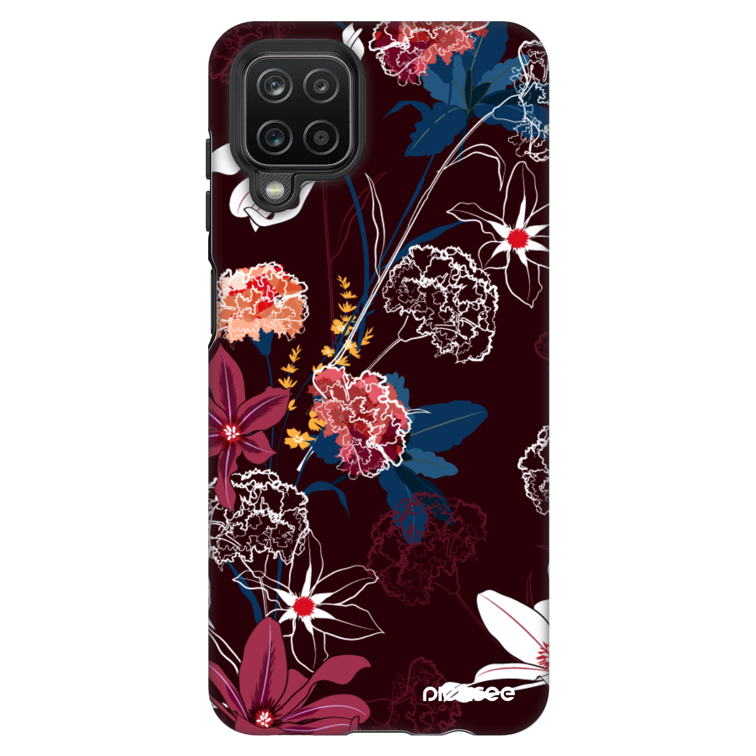 Picasee Fashion Case für Samsung Galaxy A12 A125F - Dark Meadow