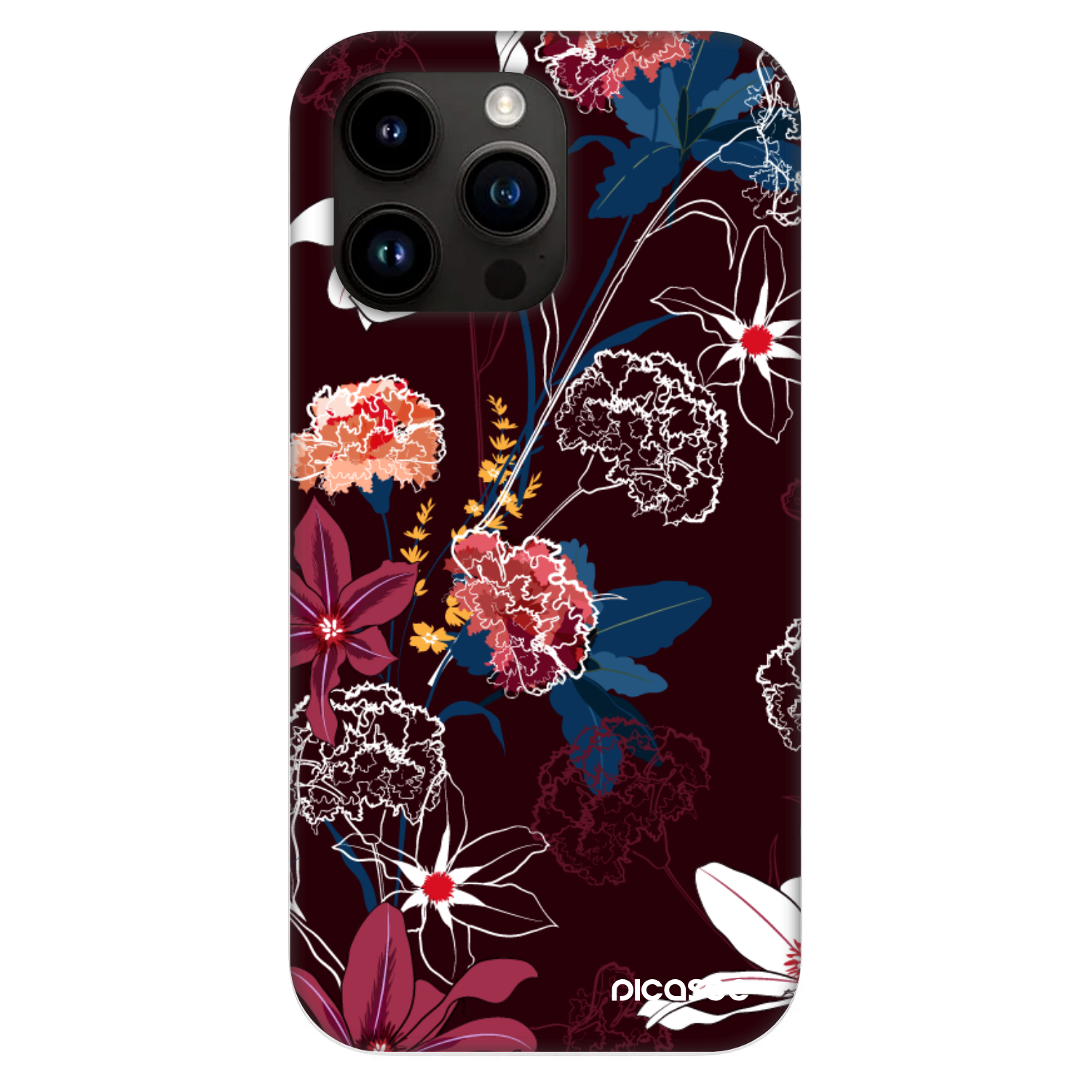 Picasee Fashion Case MagSafe für Apple iPhone 13 Pro - Dark Meadow