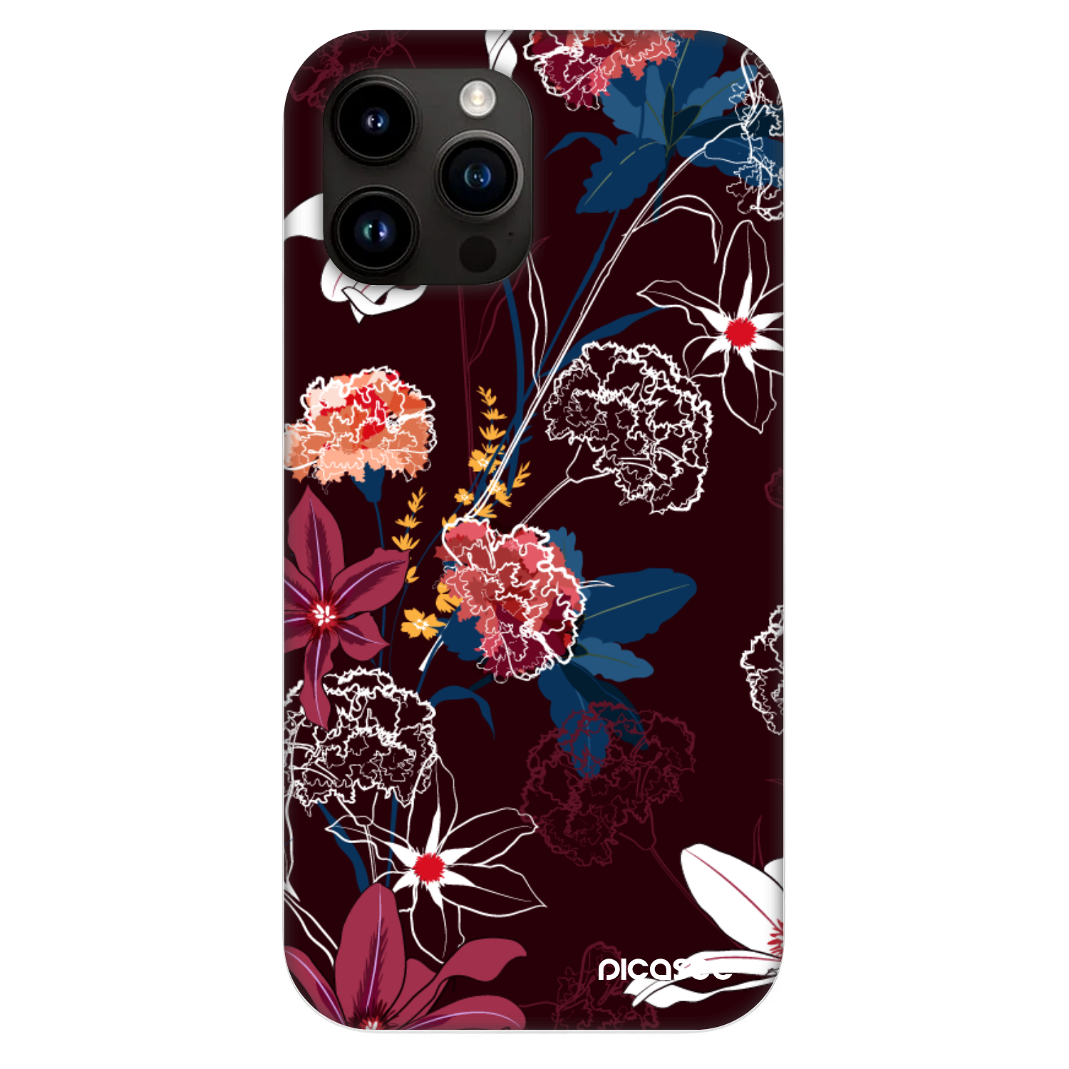 Picasee Fashion Case MagSafe für Apple iPhone 13 Pro Max - Dark Meadow