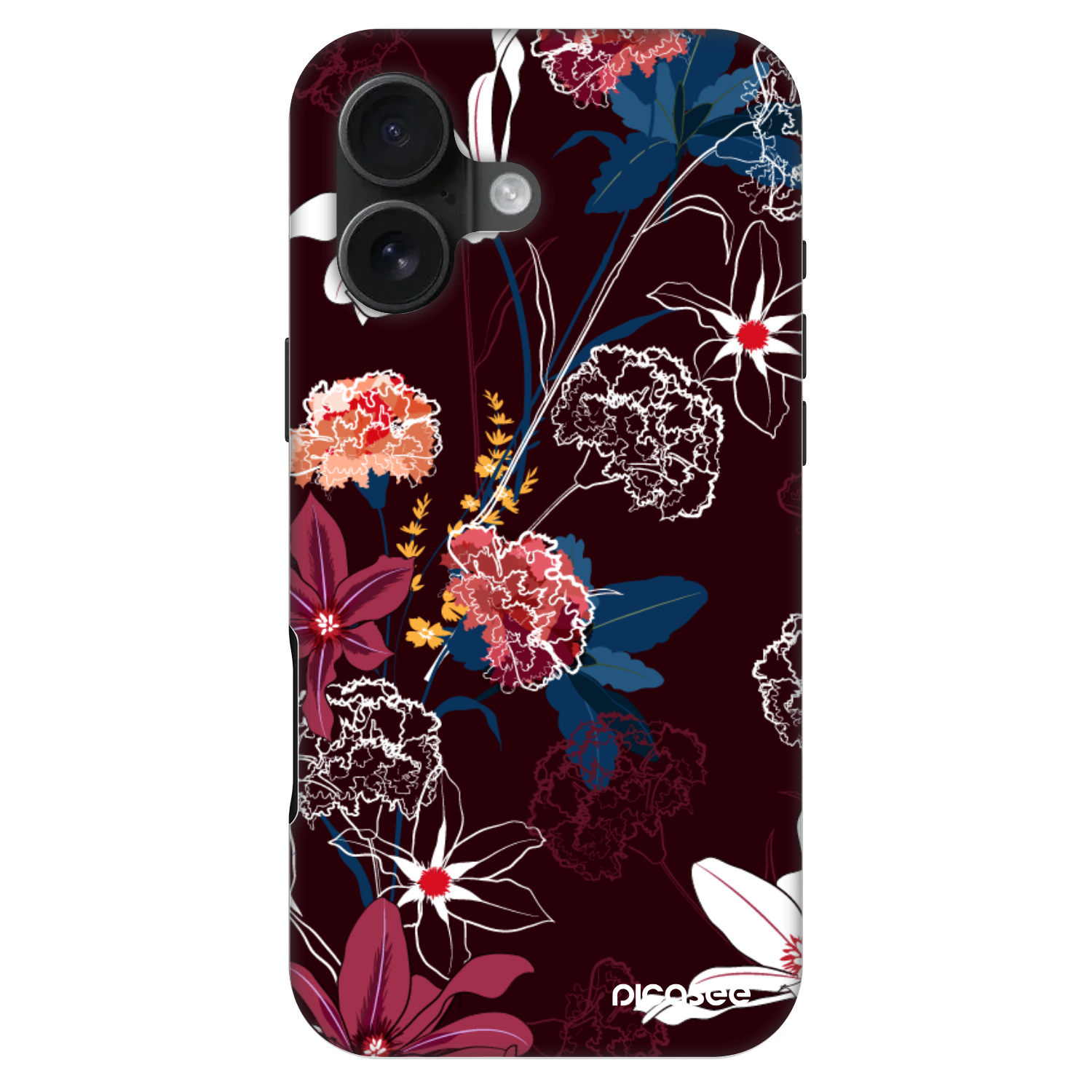 Picasee Fashion Case MagSafe für Apple iPhone 16 - Dark Meadow