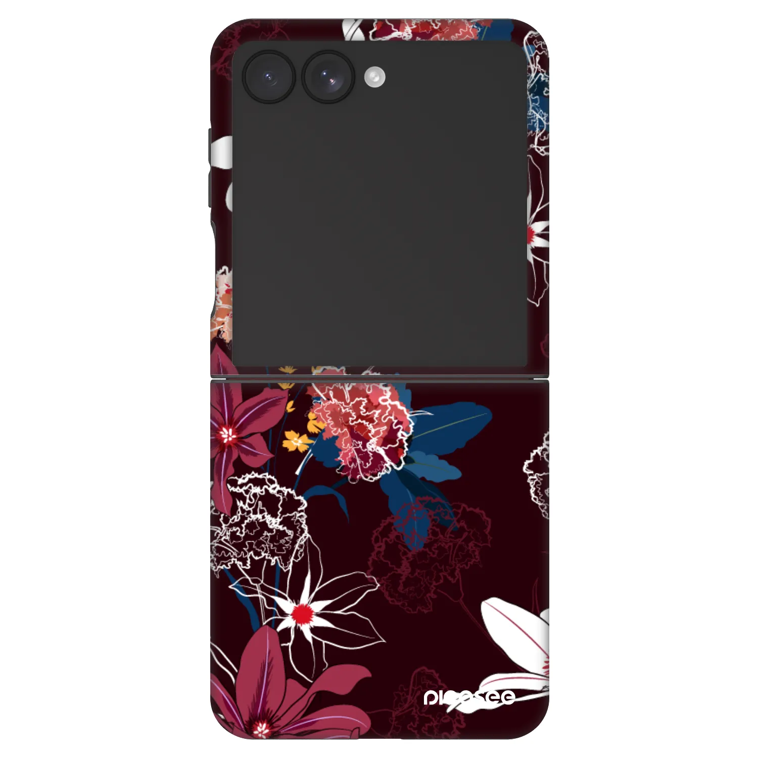 Picasee Fashion Case für Samsung Galaxy Z Flip7 5G - Dark Meadow