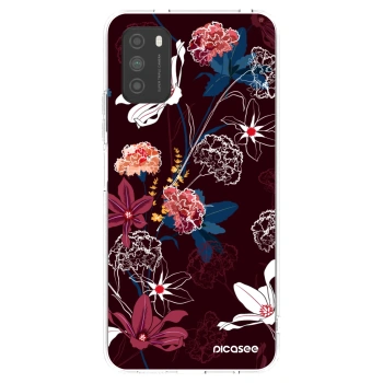 Picasee Xiaomi Poco M3 Hülle - Transparentes Silikon - Dark Meadow