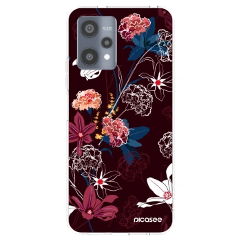 Picasee Realme 9 Pro 5G Hülle - Transparentes Silikon - Dark Meadow