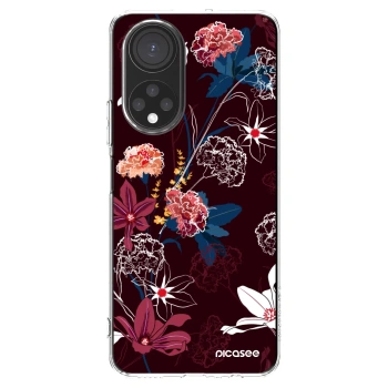 Picasee Honor X7 Hülle - Transparentes Silikon - Dark Meadow