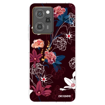 Picasee Xiaomi Poco X5 Pro Hülle - Transparentes Silikon - Dark Meadow
